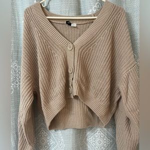 H&M cropped cardigan